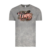 Cloud Rock Love America 4th of july Vintage Tee - HowdyJamesFarm