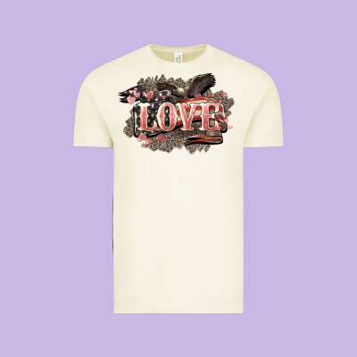 Love America 4th Of July Vintage Tee Designed By Howdyjamesfarm