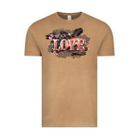 Vintage Camel Love America 4th of july Vintage Tee - HowdyJamesFarm