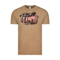 Vintage Coffee Love America 4th of july Vintage Tee - HowdyJamesFarm