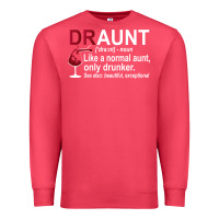 Cardinal Funny Drunk Aunt Definition DRAUNT Gift For Auntie Premium Sweatshirt - minhPixels