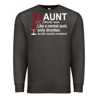 Smoke Funny Drunk Aunt Definition DRAUNT Gift For Auntie Premium Sweatshirt - minhPixels