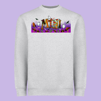 Halloween Mini Libbey Glass Heavyweight Sweatshirt Designed By Bundleandbundleshop