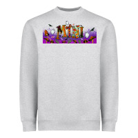 Heather Grey halloween mini libbey glass Heavyweight Sweatshirt - BundleAndBundleShop