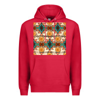 Cardinal native american aztec seamless pattern 1 Premium Hoodie - BundleAndBundleShop