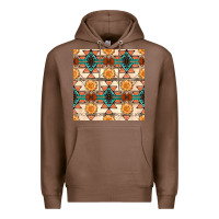 Chestnut native american aztec seamless pattern 1 Premium Hoodie - BundleAndBundleShop