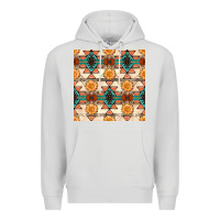 Dove Grey native american aztec seamless pattern 1 Premium Hoodie - BundleAndBundleShop