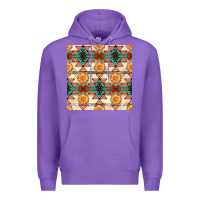 Purple native american aztec seamless pattern 1 Premium Hoodie - BundleAndBundleShop