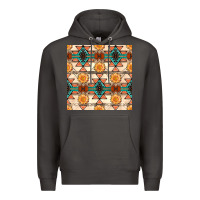 Smoke native american aztec seamless pattern 1 Premium Hoodie - BundleAndBundleShop