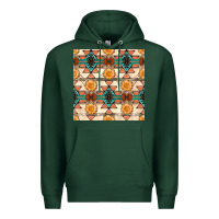 Sports Green native american aztec seamless pattern 1 Premium Hoodie - BundleAndBundleShop