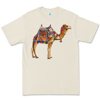 Bone camel with colorful saddle Premium Tee - BarkalooDesign