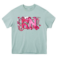 Arona rn breast cancer registered nurse Heavy Core Tee - LillyAllenDesigns