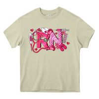 Mossy rn breast cancer registered nurse Heavy Core Tee - LillyAllenDesigns