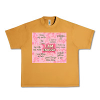 Peanut Butter i am enough with glitter Urban Heavy Tee - TumblerDesignByShophia