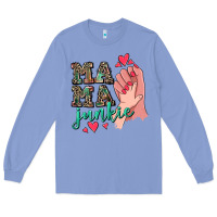 Colony Blue Mama Junkie Mother's Day Long Sleeve Tee - CowGirlArtShop