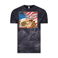 Cloud Black god bless the usa Vintage Tee - TumblerDesignByShophia