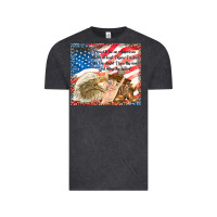 Vintage Black god bless the usa Vintage Tee - TumblerDesignByShophia