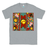 Heather Grey softball mom Classic Tee - Jasminsmagicworld