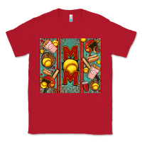 Red softball mom Classic Tee - Jasminsmagicworld