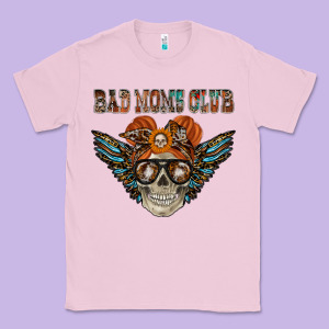 Bad Moms Club Classic Tee Designed By Racoondesign