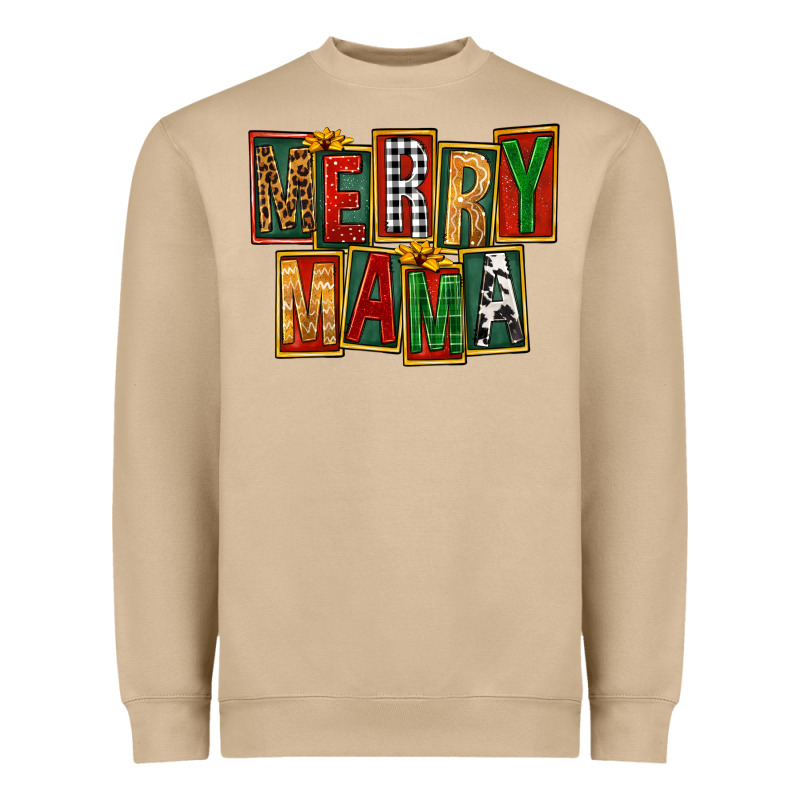 Merry Mama Heavyweight Sweatshirt by FaDigitalArtStudio | Teevron