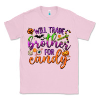 Bubblegum Pink Will Trade Brother for Candy Classic Tee - texasbilliewilder