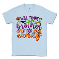Dusty Blue Will Trade Brother for Candy Classic Tee - texasbilliewilder
