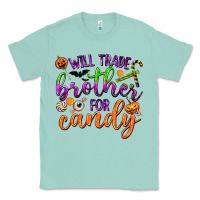 Seafoam Will Trade Brother for Candy Classic Tee - texasbilliewilder