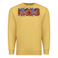 Antique Gold little miss america Premium Sweatshirt - Artiststas