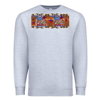 Heather Grey little miss america Premium Sweatshirt - Artiststas
