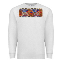 Oatmeal Heather little miss america Premium Sweatshirt - Artiststas
