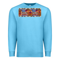 Ocean Blue little miss america Premium Sweatshirt - Artiststas