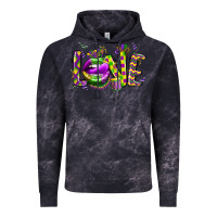 Cloud Black mardi gras love lips Vintage Hoodie - CowGirlArtShop