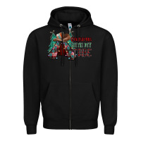 Black Christmas with tribe Zipper Hoodie - CowhideDigitalArt