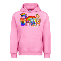 Fuchsia Pink pride coffee cups Urban Hoodie - AdoDesignShop