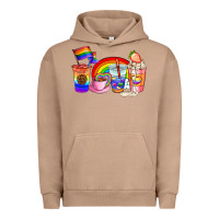 Pigment Burro pride coffee cups Urban Hoodie - AdoDesignShop