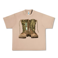 Burro soldier boots Urban Heavy Tee - RanaPortraitStore