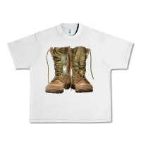 Lunar Rock soldier boots Urban Heavy Tee - RanaPortraitStore
