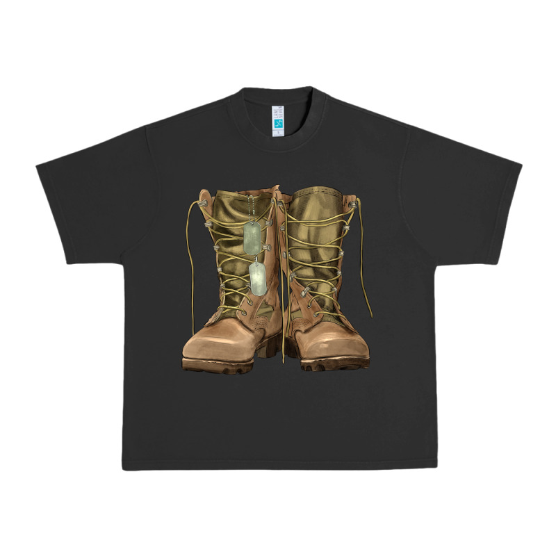 Soldier Boots Urban Heavy Tee by RanaPortraitStore | Teevron