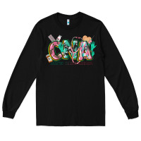 Black certified nursing assistant Long Sleeve Tee - CowGirlArtShop