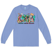 Colony Blue certified nursing assistant Long Sleeve Tee - CowGirlArtShop