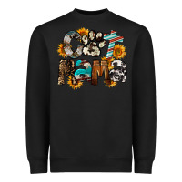 Black Cat  Mama Heavyweight Sweatshirt - FaDigitalArtStudio