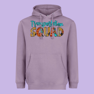 Transportation Squad Heavyweight Hoodie Designed By Artiststas