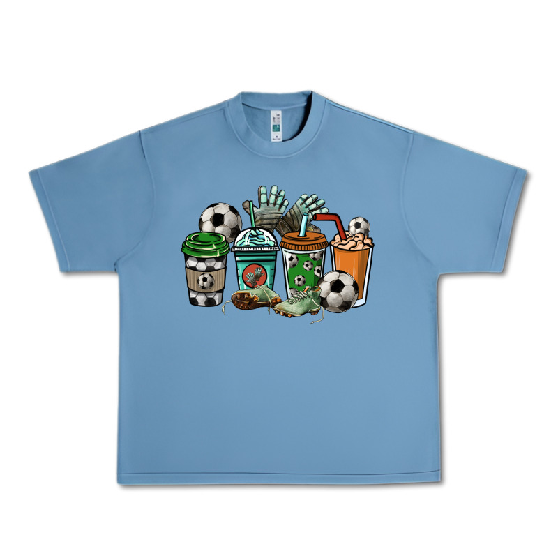 Soccer Coffee Cups Urban Heavy Tee by HowdyJamesFarm | Teevron