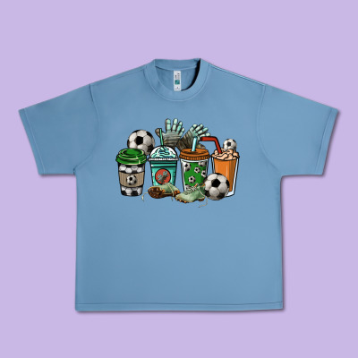 Soccer Coffee Cups Urban Heavy Tee Designed By Howdyjamesfarm