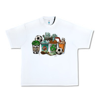 White Soccer coffee cups Urban Heavy Tee - HowdyJamesFarm