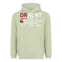 Matcha Funny Drunk Aunt Definition DRAUNT Gift For Auntie Heavyweight Hoodie - minhPixels