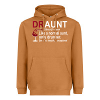 Meerkat Funny Drunk Aunt Definition DRAUNT Gift For Auntie Heavyweight Hoodie - minhPixels