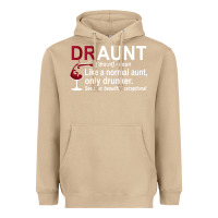 Mushroom Funny Drunk Aunt Definition DRAUNT Gift For Auntie Heavyweight Hoodie - minhPixels