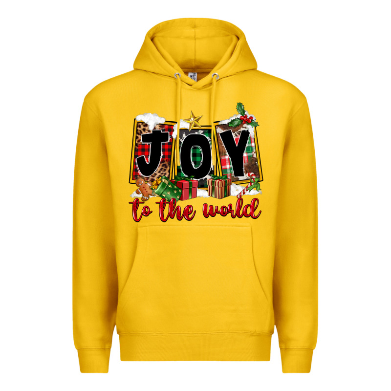Joy To The World Premium Hoodie by FaDigitalArtStudio | Teevron